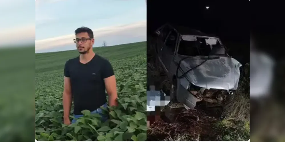 Edwilson foi ejetado para fora do veículo no acidente