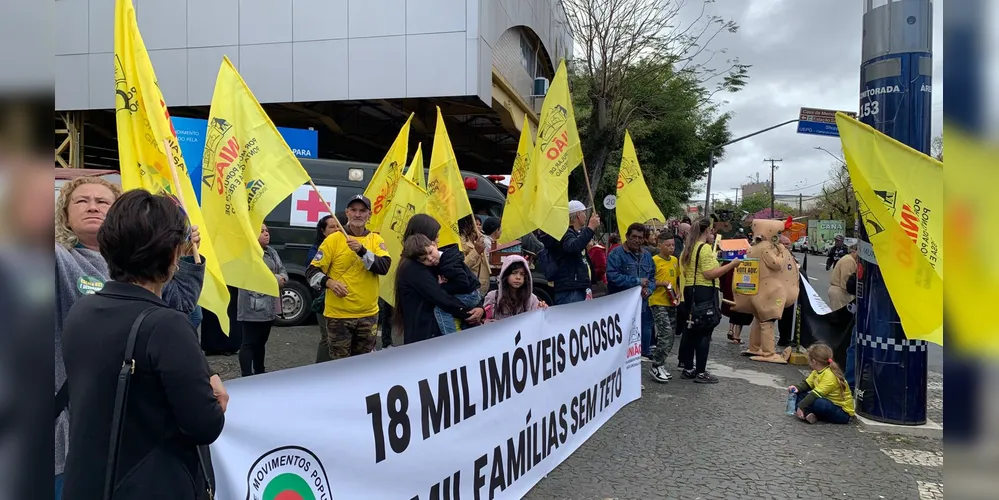 O evento integrou a agenda nacional do Grito dos Excluídos, que aconteceu em várias cidades brasileiras