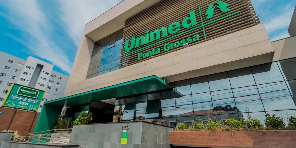 Fachada da Unimed Ponta Grossa