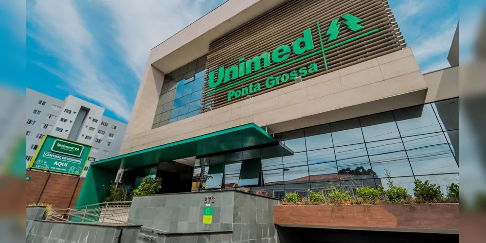 Fachada da Unimed Ponta Grossa