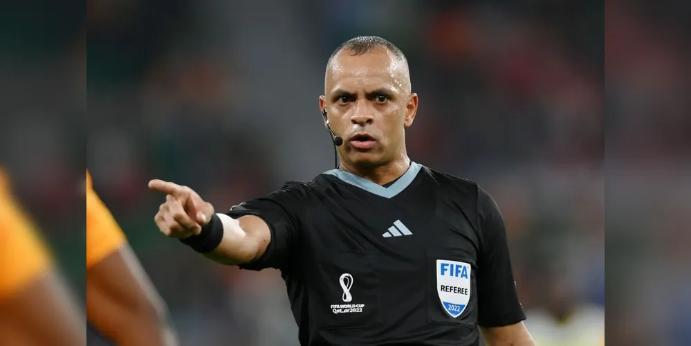 Wilton Pereira Sampaio será o árbitro do jogo