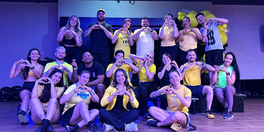 A aula teve como tema o Setembro Amarelo, que reforça a importância da vida e da amizade, com o lema “Se precisar, peça ajuda!”.