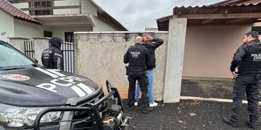 Um dos dois investigados já foi encaminhado à Cadeia Pública de Irati