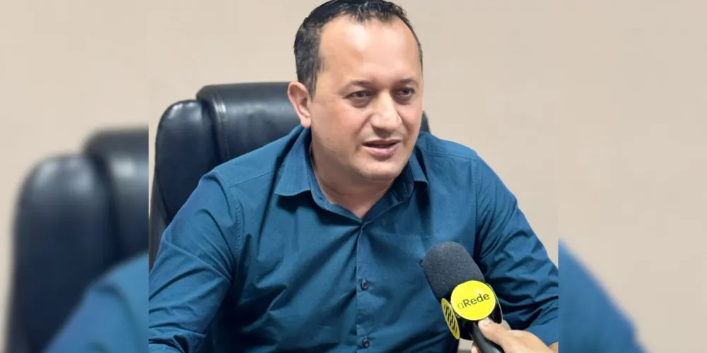 O prefeito Mario Cezar concedeu entrevista ao Portal aRede