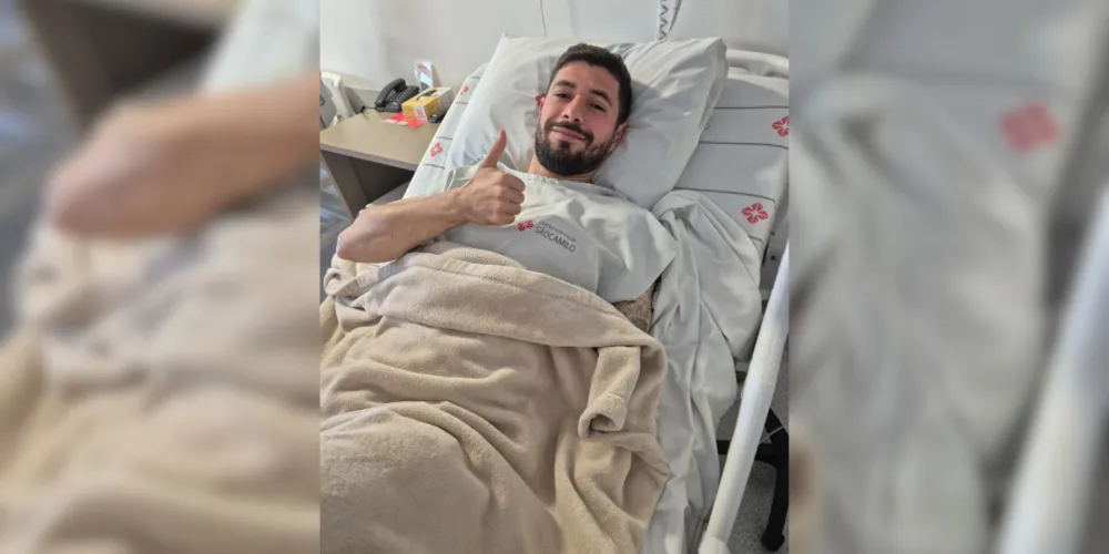 Thales retirou uma hérnia inguinal