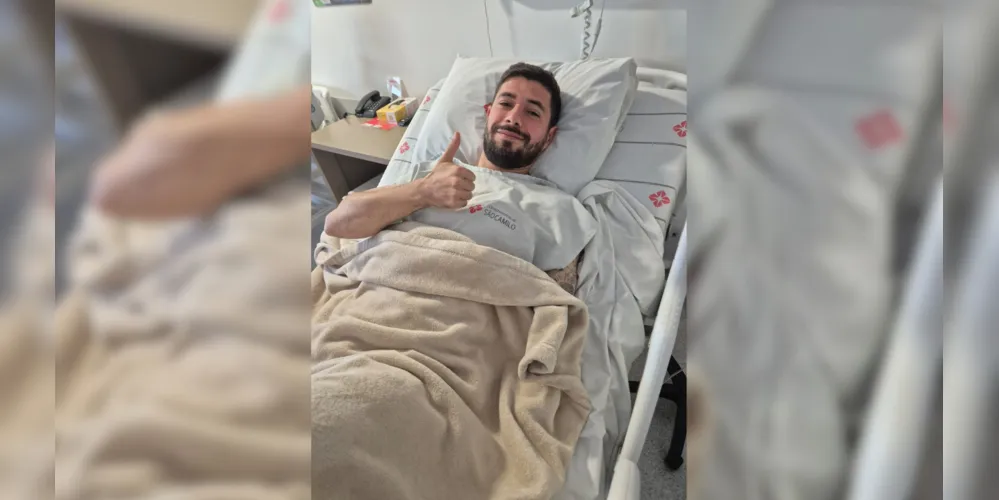 Thales retirou uma hérnia inguinal