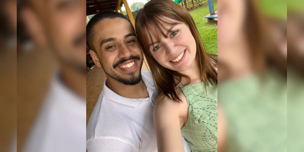 Thomas e Paloma se conheceram em uma agência de banco em Ponta Grossa e estão juntos desde dezembro de 2024