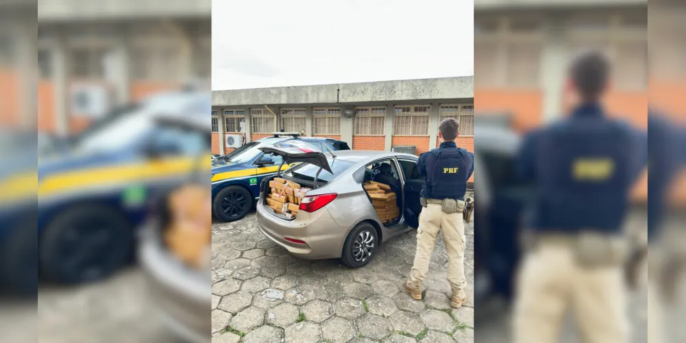 Durante patrulhamento ostensivo, os policiais deram ordem de parada para o condutor de um HB20 de cor prata