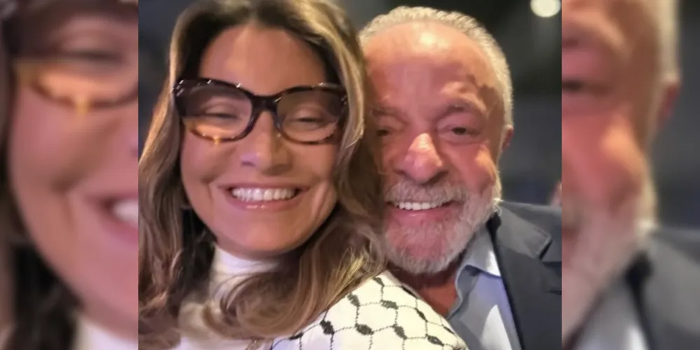 Presidente Lula (PT) e primeira-dama compartilham imagens no show de Maria Bethânia