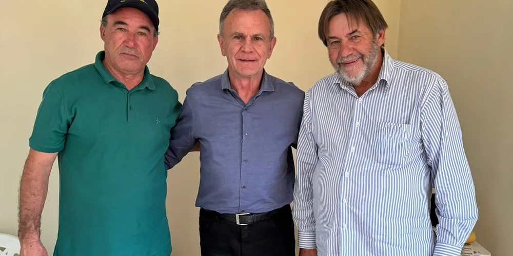 Ademilson Pires, Toninho Wandscheer e Ivanor Müller
