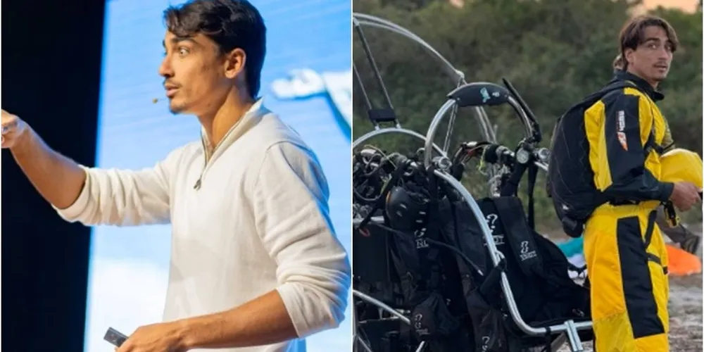 Empresário Gabriel Farrel, que faleceu em acidente aéreo