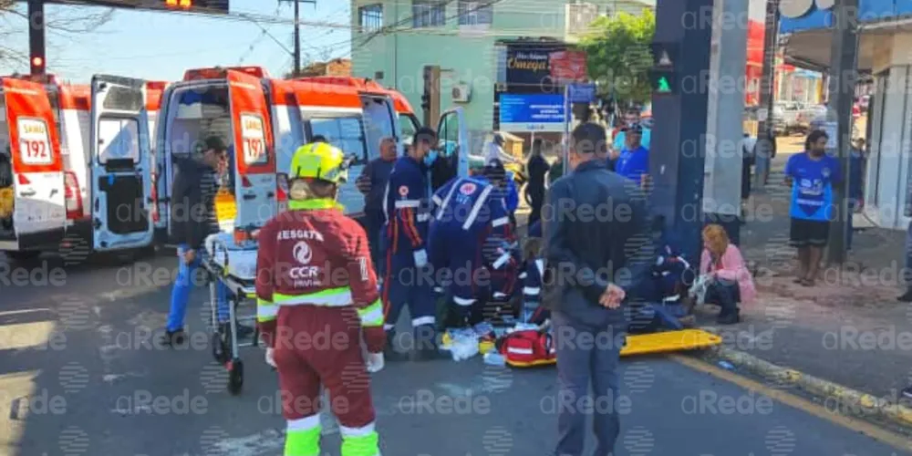 Vítima sofreu paradas cardiorrespiratórias em via pública e veio a óbito em Telêmaco Borba