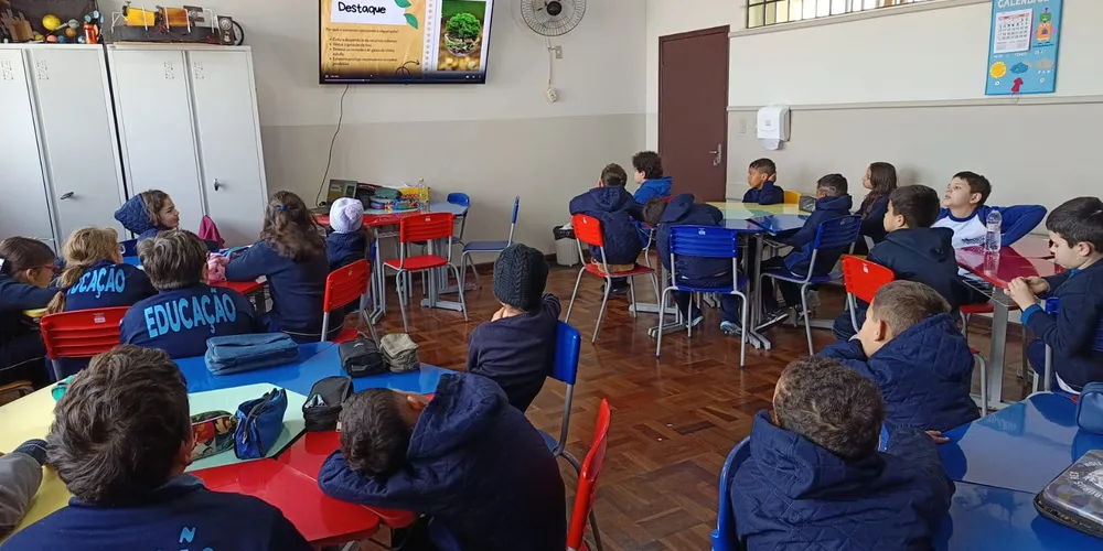 Após assistirem ao conteúdo do projeto, os educandos se engajaram em variadas ações