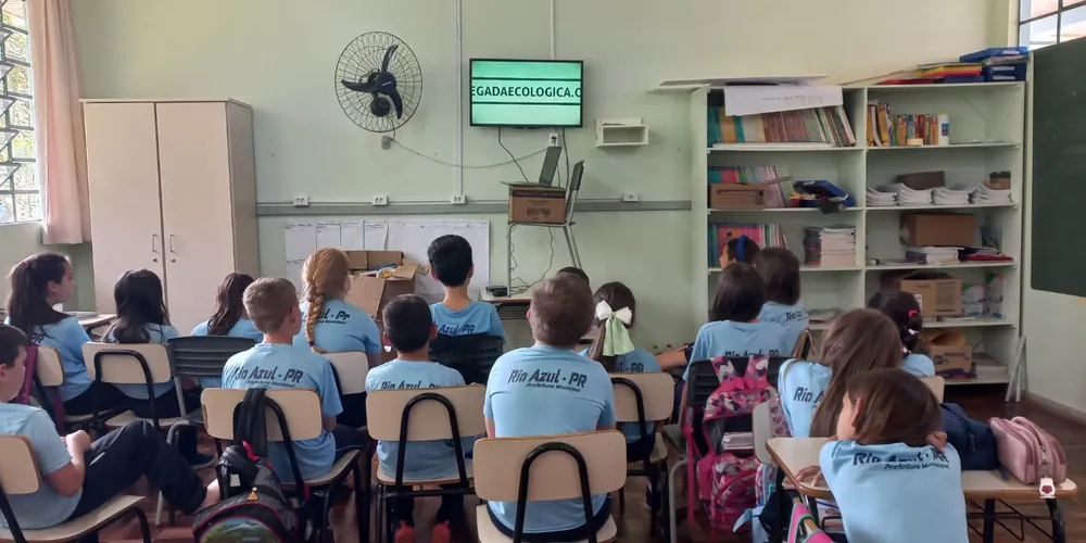 Proposta contribuiu para alunos protagonizarem série de ações ambientais