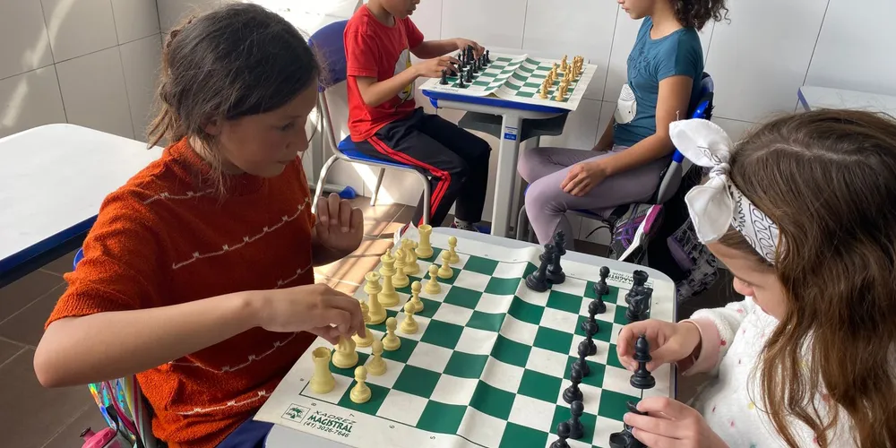 Trabalho contou com aplicação concreta, despertando diversas habilidades nas crianças