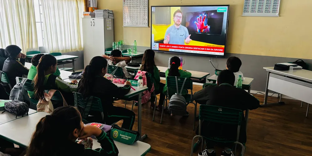Conteúdo audiovisual levou importantes noções à sala de aula