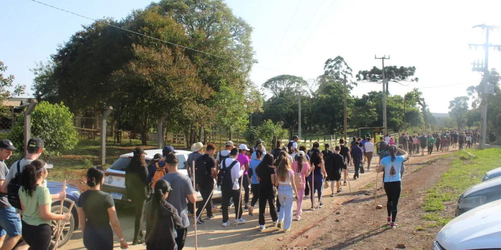 Participantes vieram de pelo menos 11 municípios paranaenses