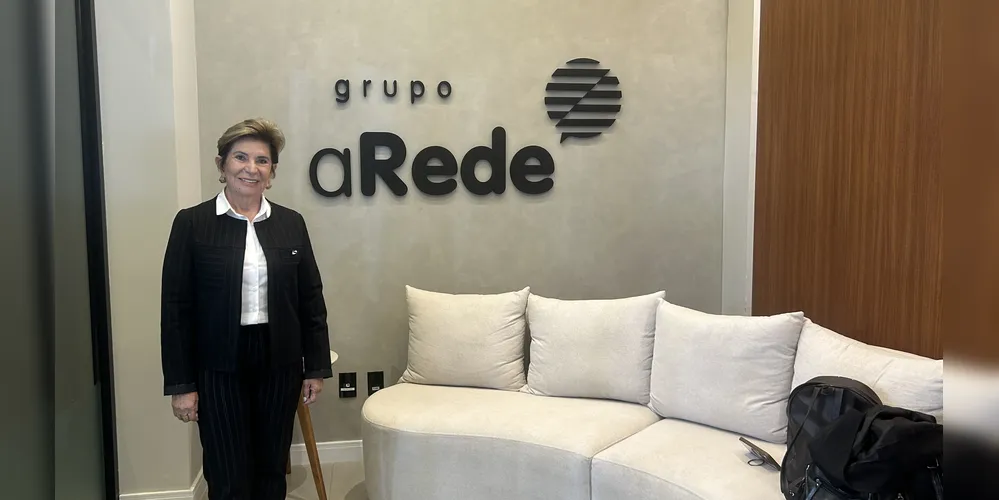 A prefeita Elizabeth Schmidt concedeu entrevista ao Portal aRede