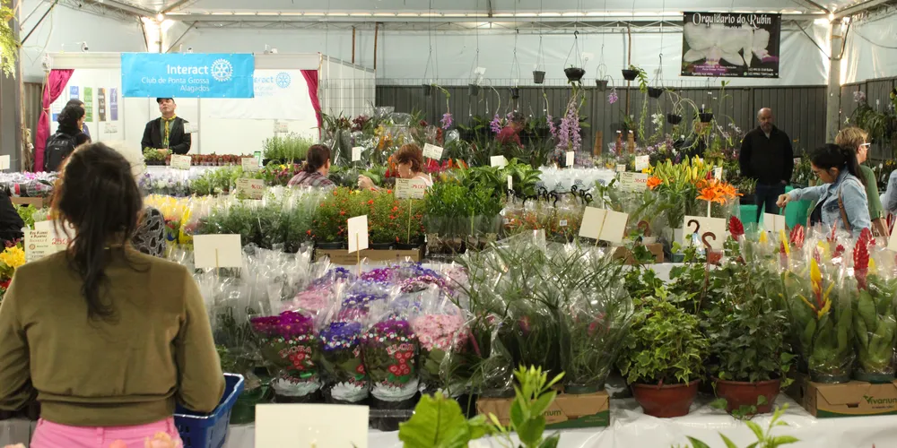 A feira é tradicional na cidade e está no calendário oficial de eventos do município, além de muitas flores e plantas, haverá a feira de artesanato