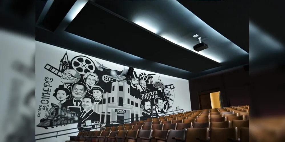 O CinePG funciona no Centro de Cultura, com programação gratuita e semanal