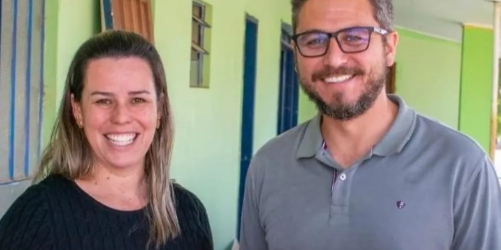Marília de Camargo Cruz e Douglas Modesto anunciaram a obra