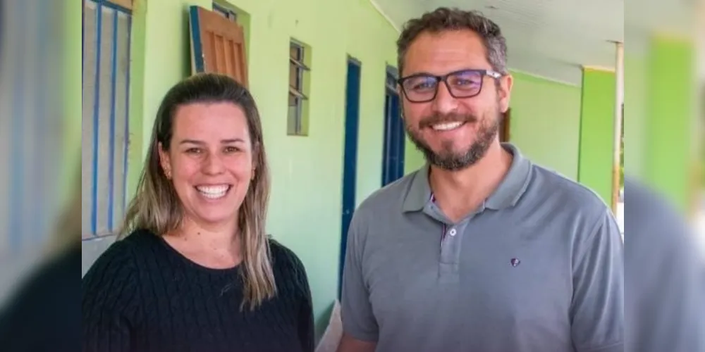 Marília de Camargo Cruz e Douglas Modesto anunciaram a obra