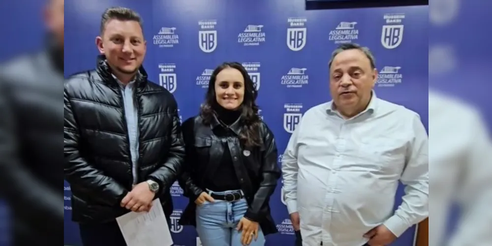 Leandro Jasinski e Hussein Bakri estiveram reunidos em Curitiba