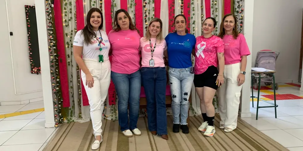 A equipe do Consórcio Intermunicipal de Saúde dos Campos Gerais (CimSaúde) esteve presente