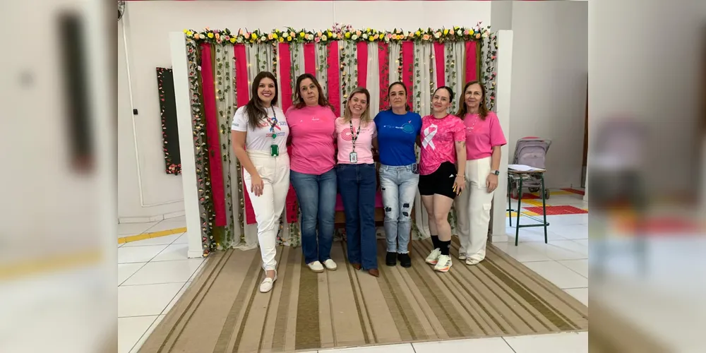 A equipe do Consórcio Intermunicipal de Saúde dos Campos Gerais (CimSaúde) esteve presente