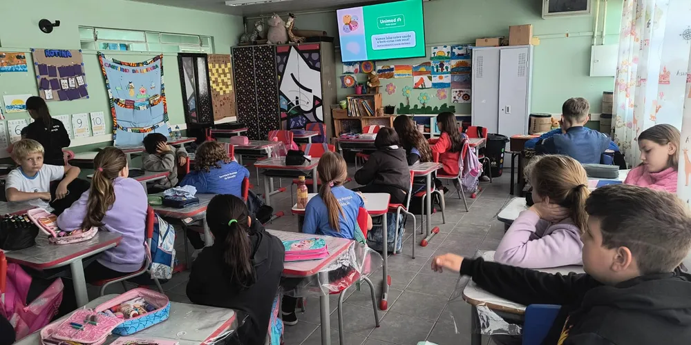 Conteúdo audiovisual contribuiu efetivamente em sala de aula