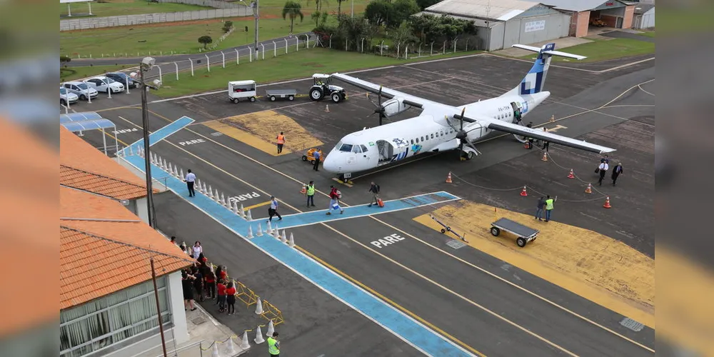 Aeroporto Sant'Ana teve seu último voo comercial em março deste ano.