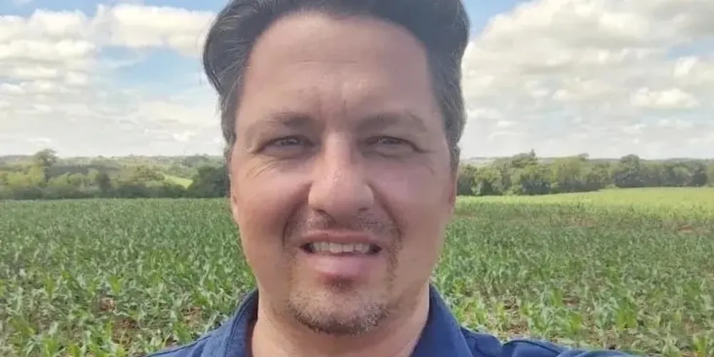 Engenheiro agrônomo Leandro Meinerz, assassinado após briga com a esposa