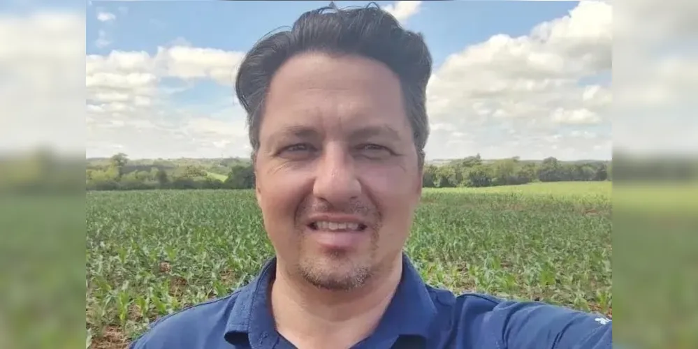 Engenheiro agrônomo Leandro Meinerz, assassinado após briga com a esposa