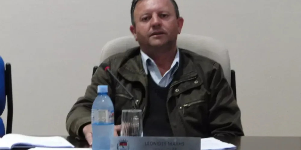 Leonides Maahs é ex-vereador de Rio Negro