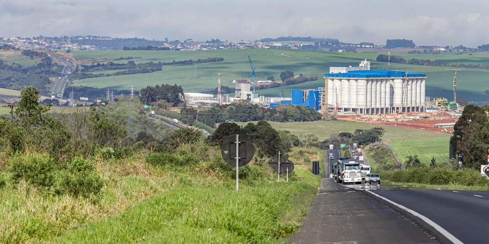 Trecho da PR-151 em Carambeí.