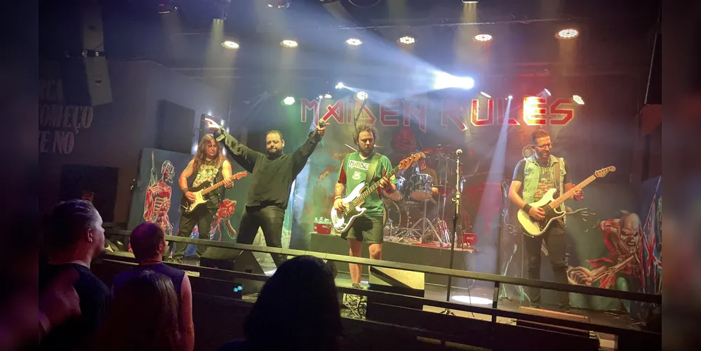 A banda Maiden Rules foi criada em 2014 por músicos e fãs do Iron Maiden