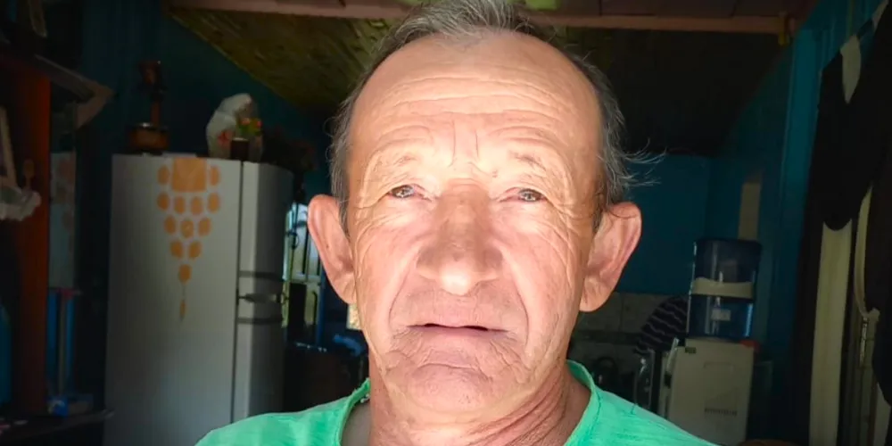 Mário Parolina tinha 66 anos; ele morava na localidade de 'Boa Vista'