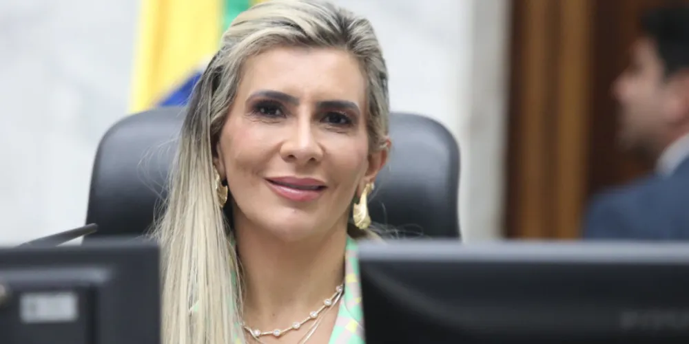 Flávia Francischini (União Brasil) é a 1ª vice-presidente da Alep