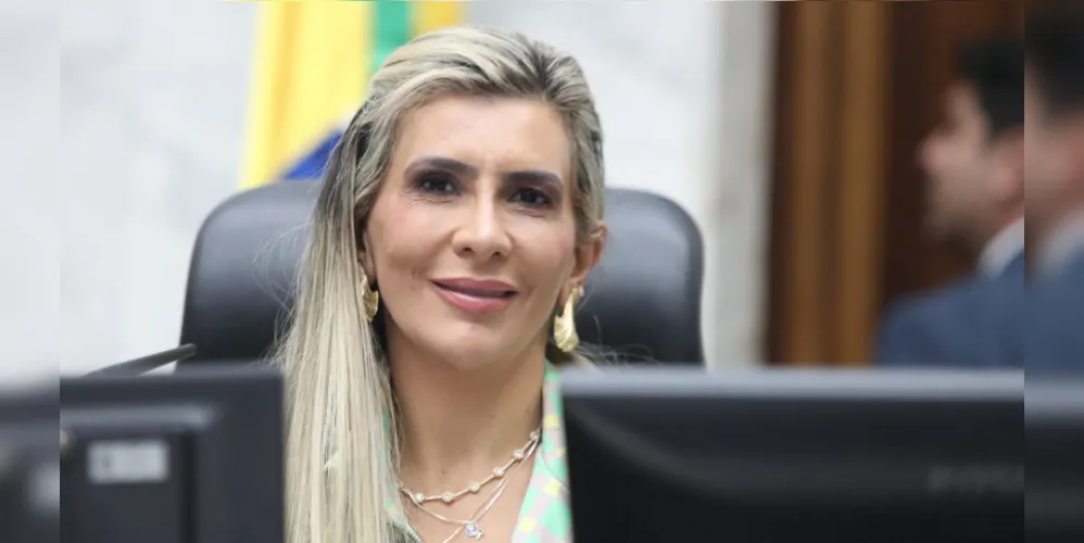 Flávia Francischini (União Brasil) é a 1ª vice-presidente da Alep