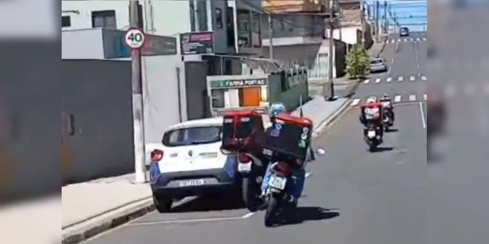 Acidente aconteceu na Rua Júlia Lopes