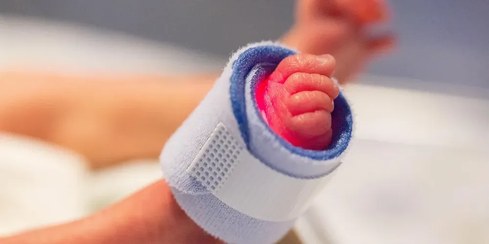 O bebê tinha 30 semanas