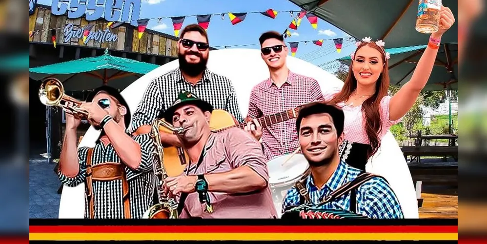 Majestades e banda alemã desembarcam em Curitiba no sábado (25)