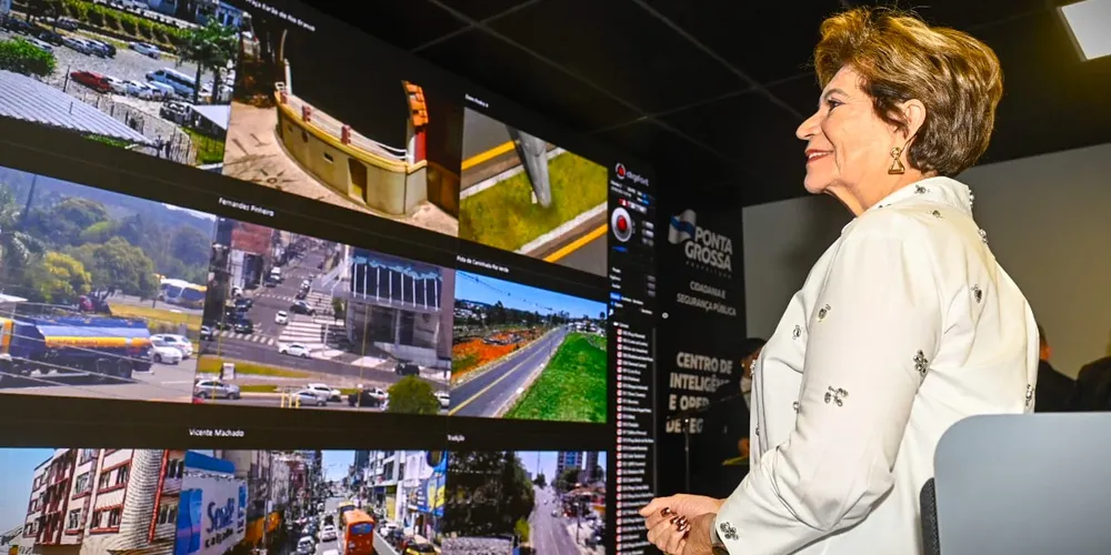 Prefeita de Ponta Grossa, Elizabeth Schmidt, ordenou investimento de R$ 2,95 milhões