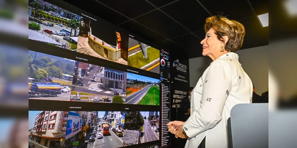 Prefeita de Ponta Grossa, Elizabeth Schmidt, ordenou investimento de R$ 2,95 milhões