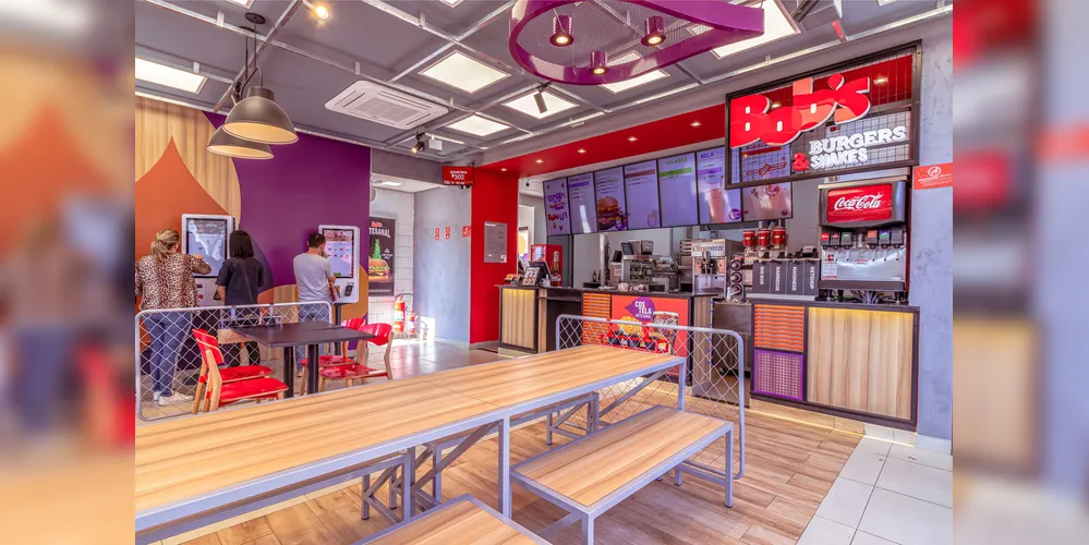 Atualmente, o Bob’s conta com 9 pontos de venda no município, entre operações em praça de alimentação, drive-thru e quiosques