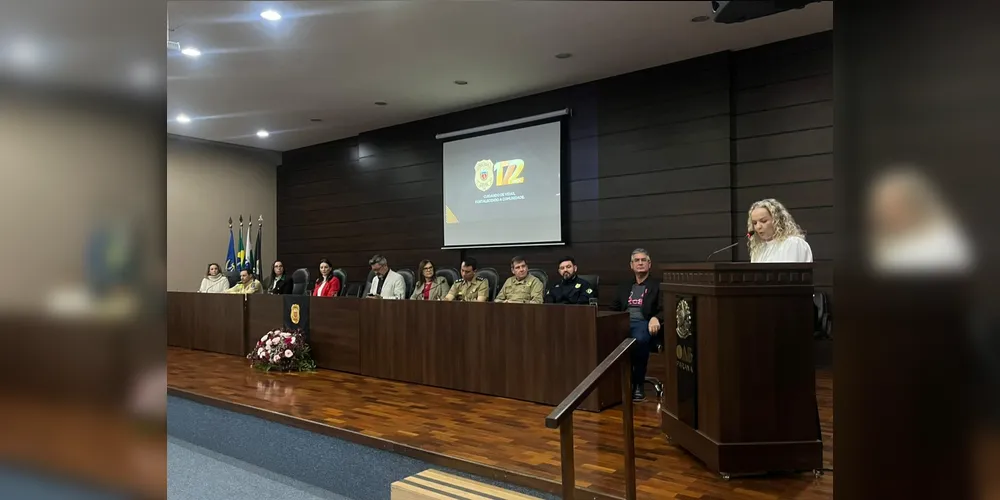Durante a cerimônia, Ana Paula Cunha Carvalho, delegada-chefe do Nucria desde sua fundação, destacou a importância da cooperação entre os órgãos da rede de proteção e o comprometimento das equipes que atuam na unidade