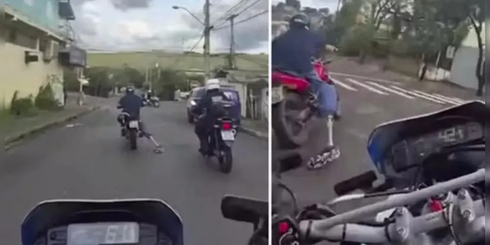 Perseguição terminou com homem preso