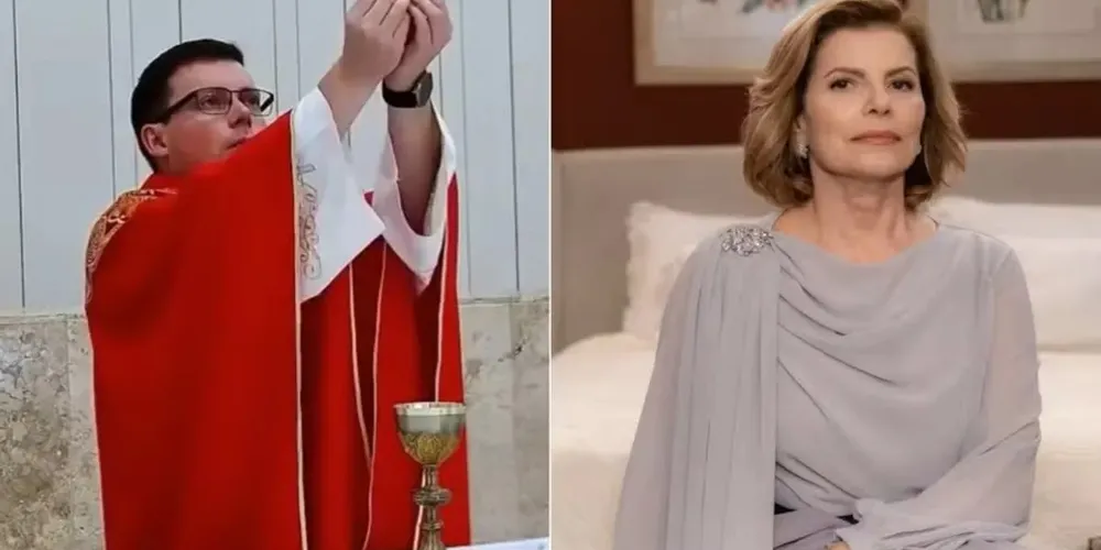 O padre postou o comunicado oficial em seu perfil no instagram