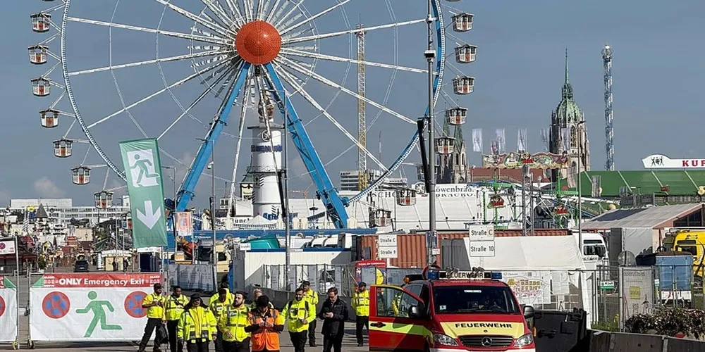 A polícia de Munique manteve fechados os portões da festa
