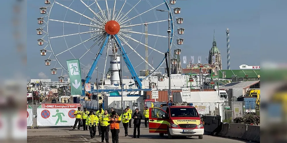 A polícia de Munique manteve fechados os portões da festa